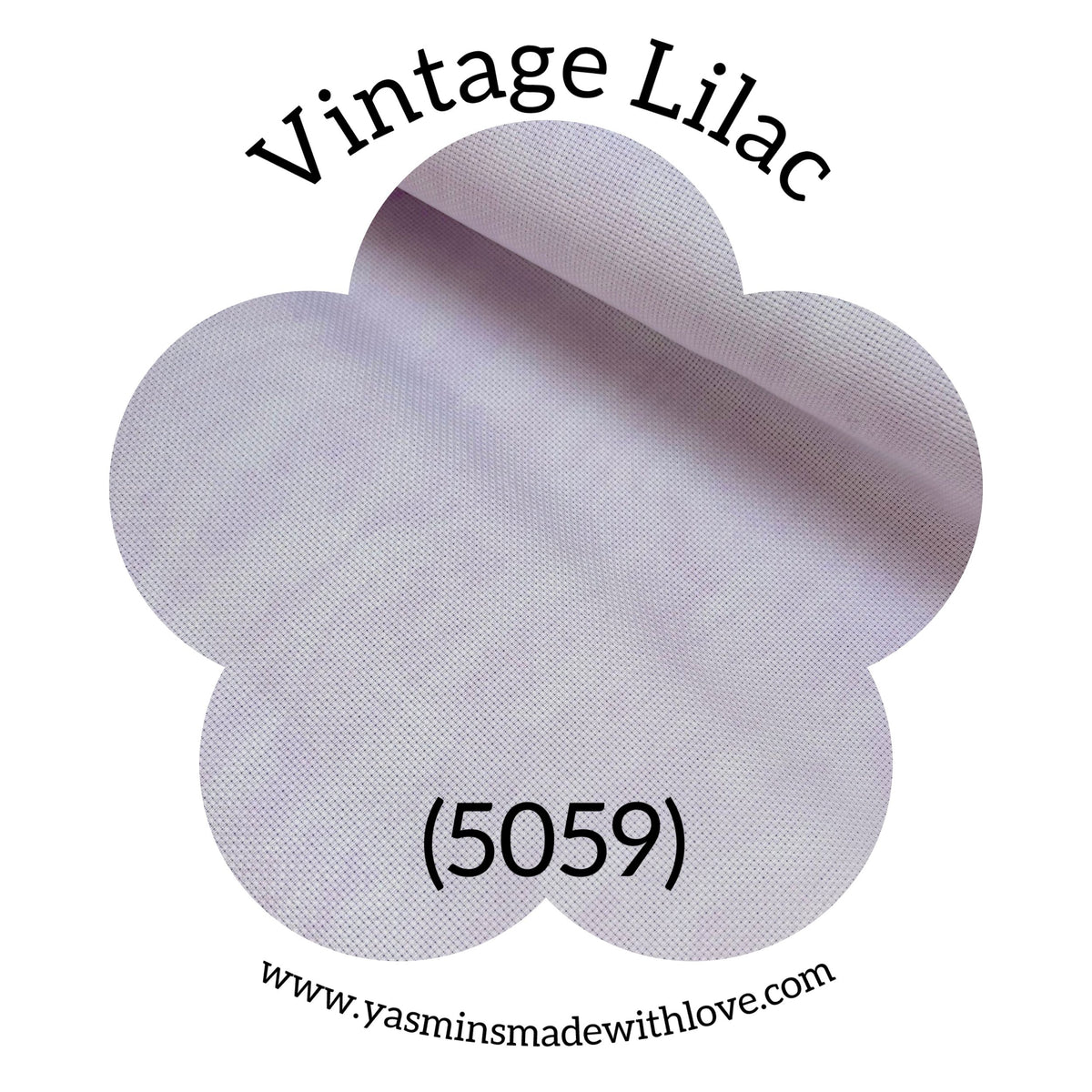 Zweigart 14ct Vintage Lilac Aida – 5059