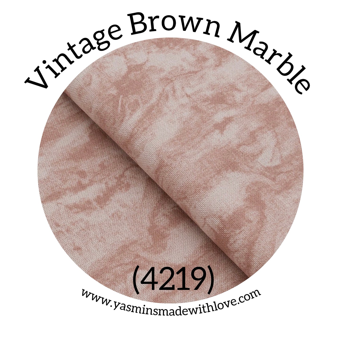 Zweigart 32ct Murano Evenweave – Vintage Brown Marble (3219)