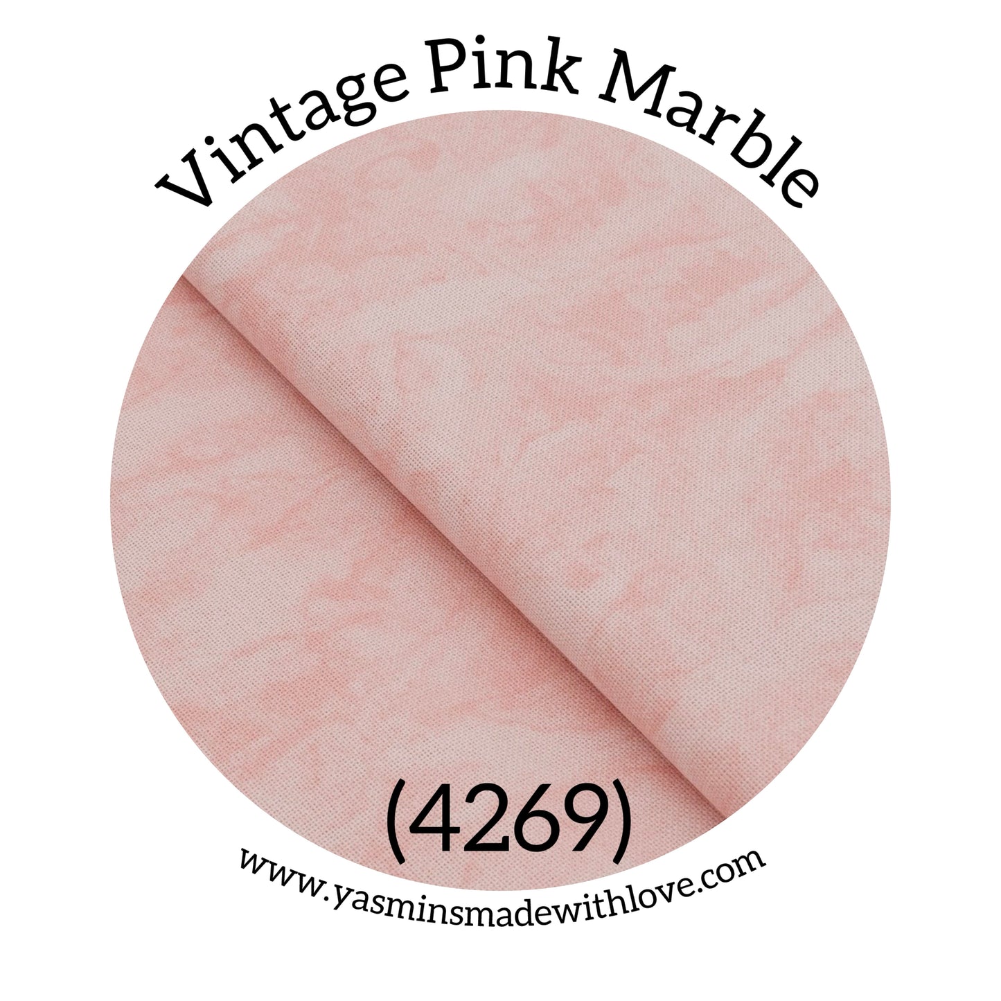 Zweigart 32ct Murano Evenweave – Vintage Pink Marble (4269)