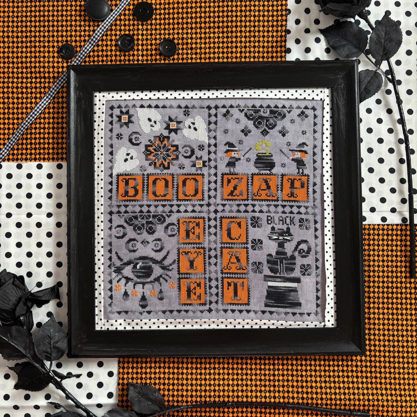  Halloween Medley cross stitch design