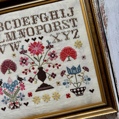 Garden Sampler Cross-stitch Chart