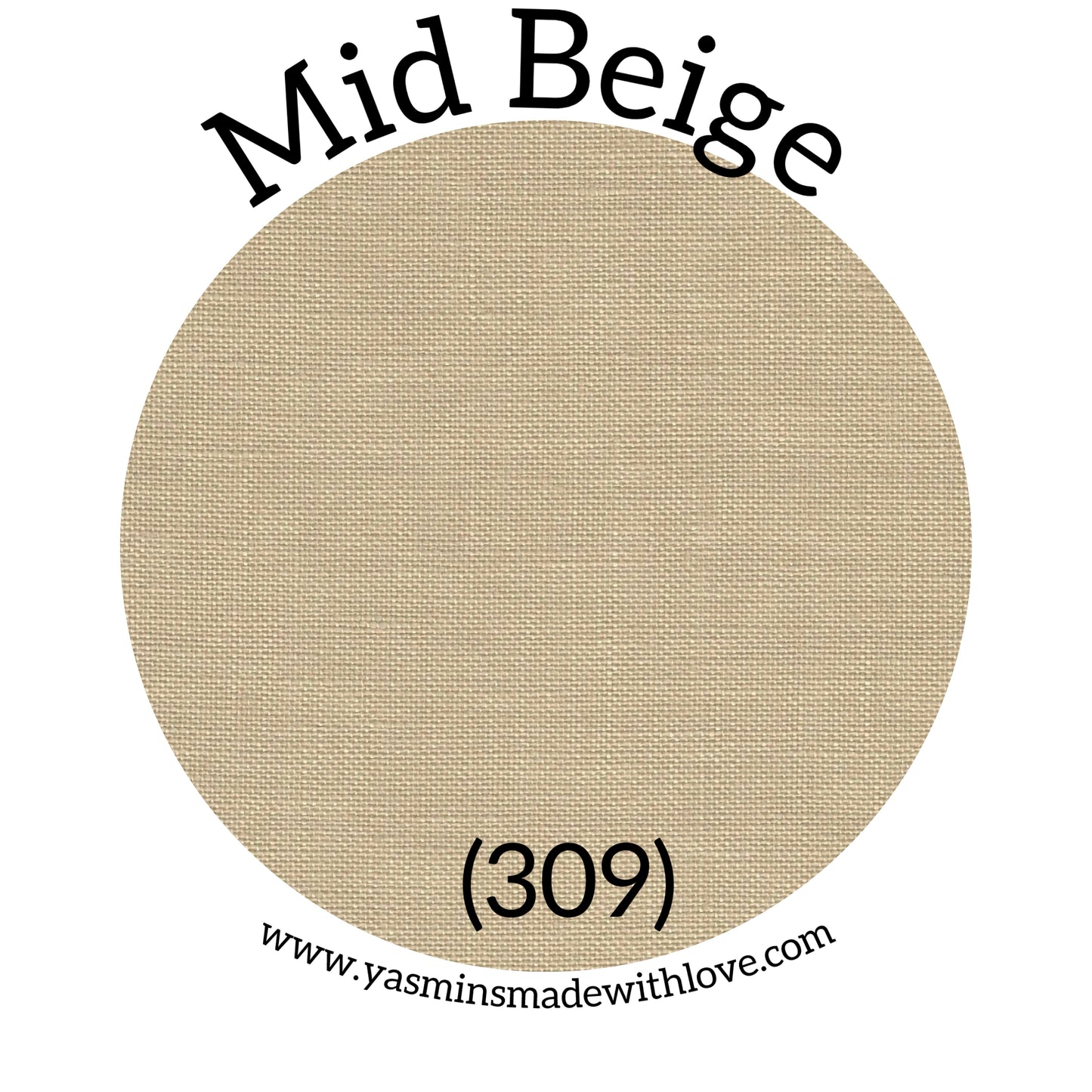 EDINBURGH 36 CT LINEN MID BEIGE (309 )