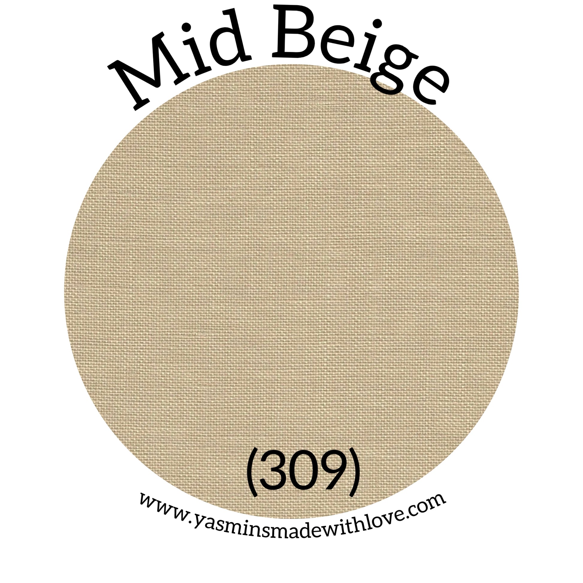 EDINBURGH 36 CT LINEN MID BEIGE (309 )