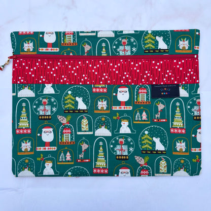 Christmas Project Bag for Cross-stitch & Embroidery