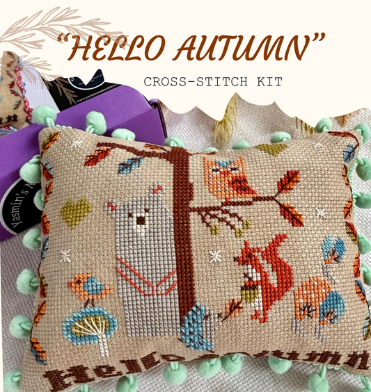 Hello Autumn Cross-stitch Kit