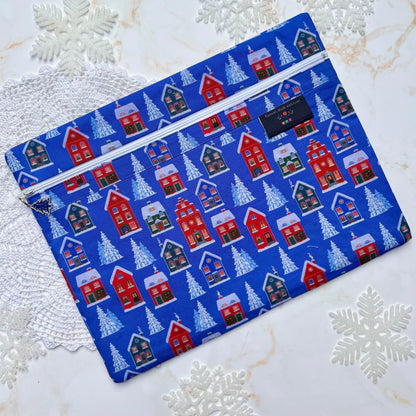 Christmas Project Bag - Size: 11’x14’ (27.9cm x 35.6cm)