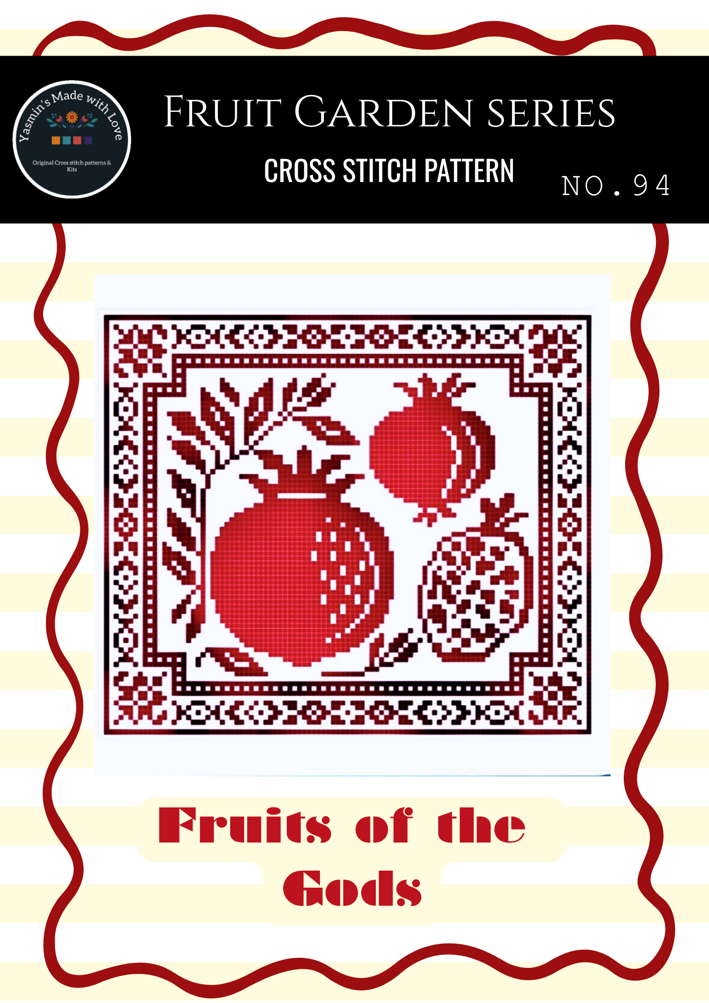 Fruit of the Gods Cross stitch Chart