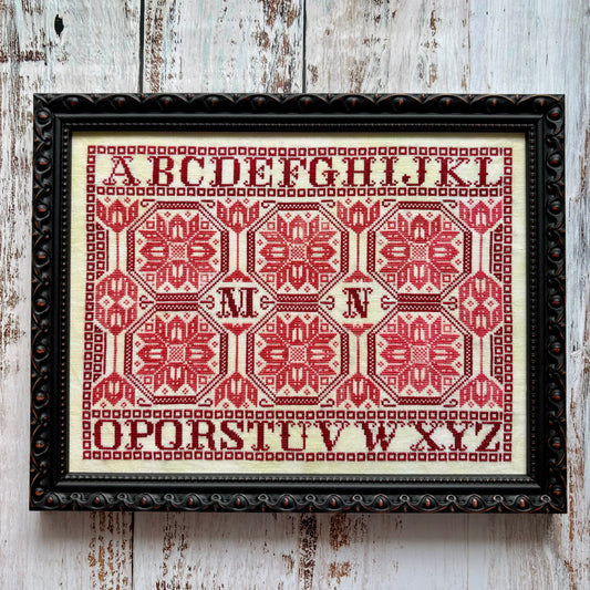 Tulips and Stars Cross-stitch Chart