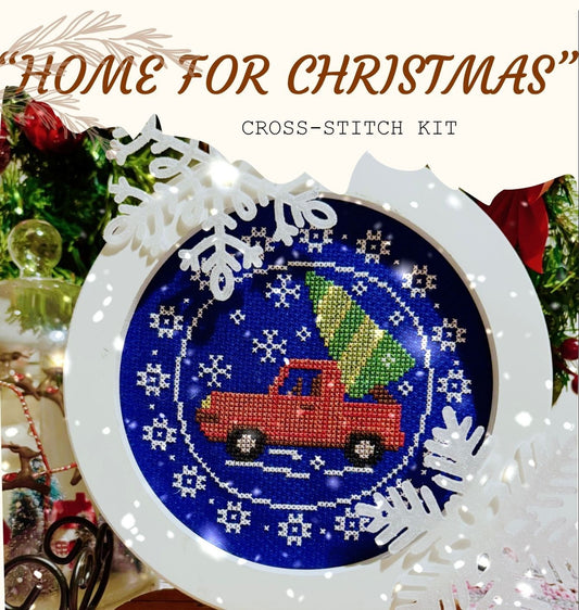 Home for Christmas Cross-stitch Kit