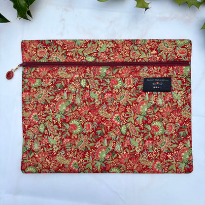 Christmas Project Bag for Cross-stitch & Embroidery