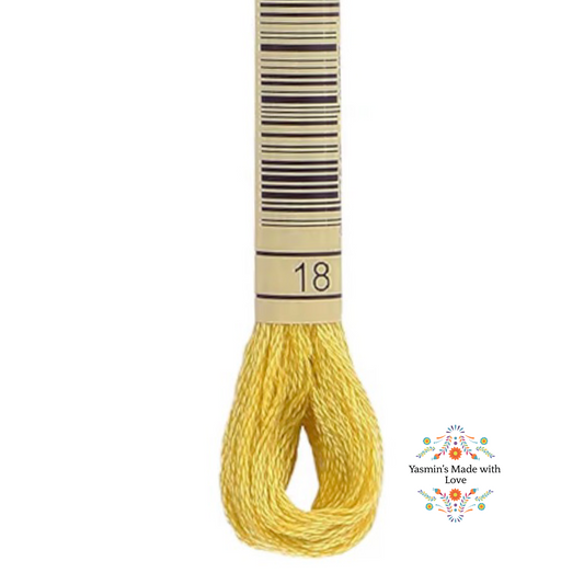 18 DMC Mouliné Standard Cotton