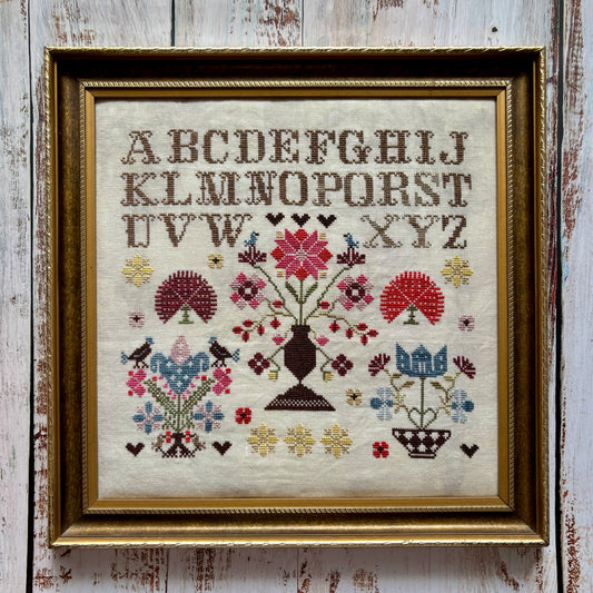 Garden Sampler Cross-stitch Chart