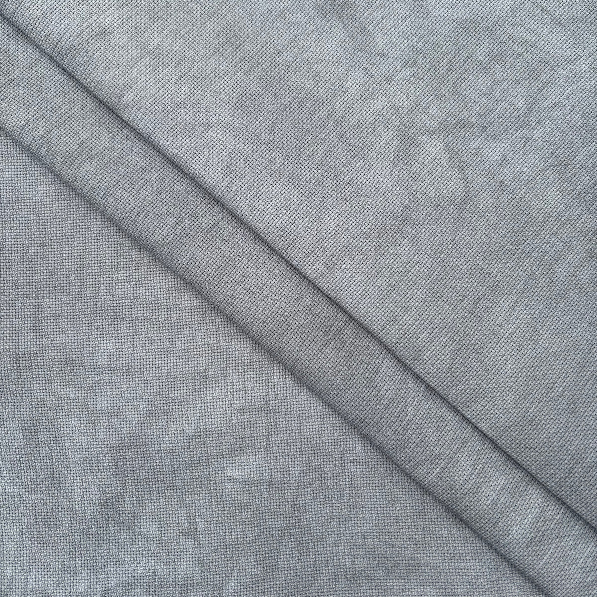 Silvery Gray Hand-Dyed Fabric