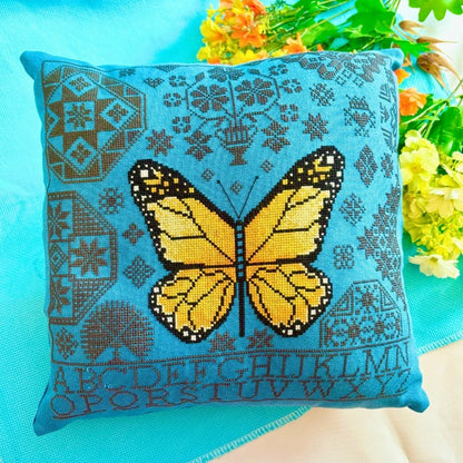 Monarch Butterfly Cross Stitch Kit