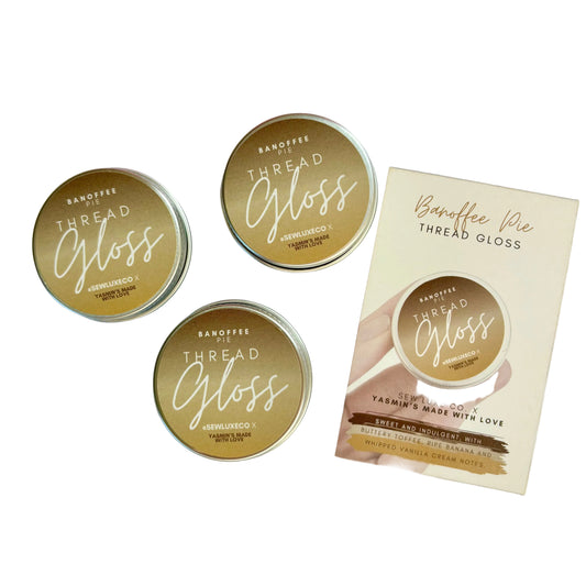 Banoffee Pie Scented Thread Gloss