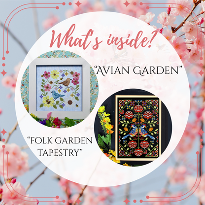 Spring Stitch Box | Quarterly Cross Stitch Subscription Box