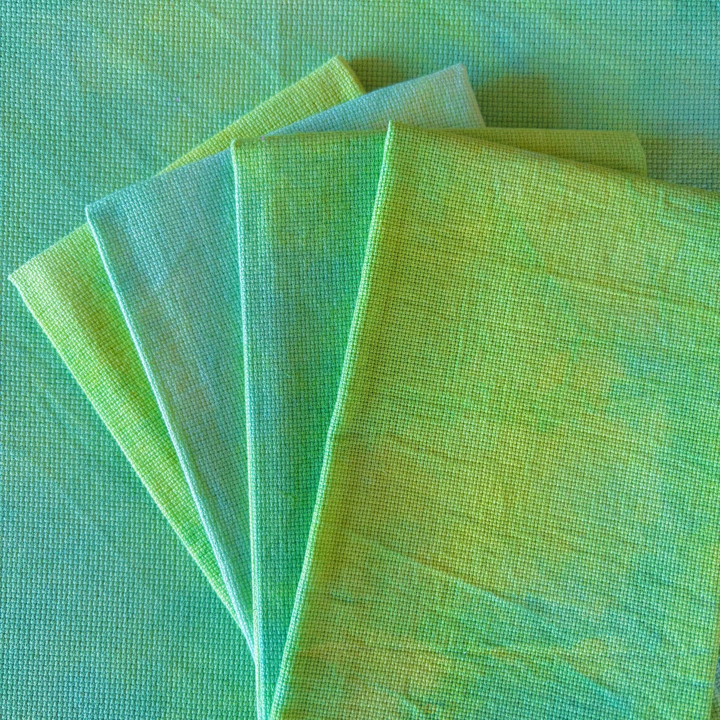 Mojito Mist Hand-Dyed Fabric