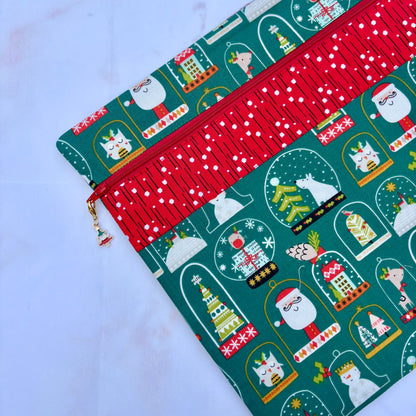 Christmas Project Bag for Cross-stitch & Embroidery