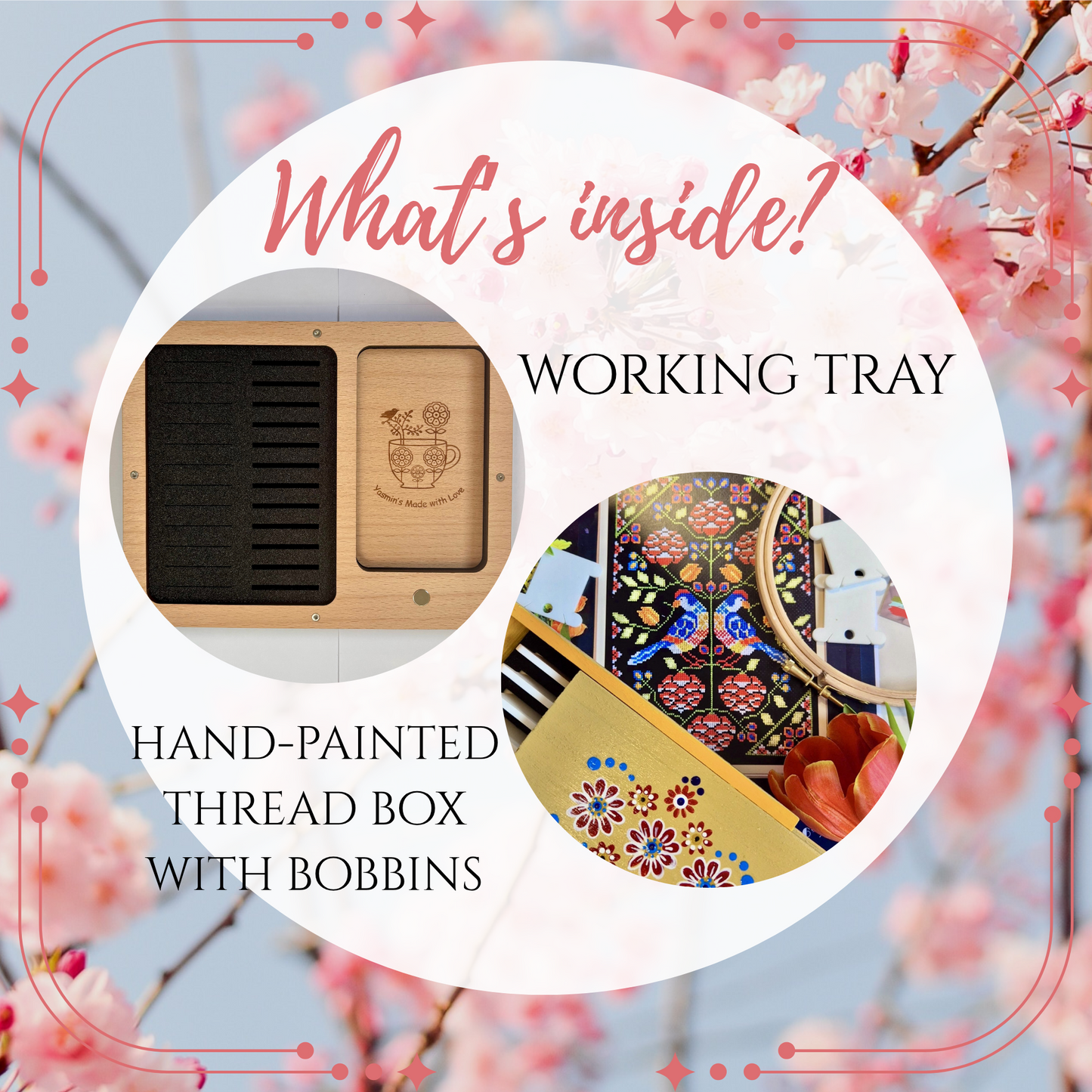 Spring Stitch Box | Quarterly Cross Stitch Subscription Box