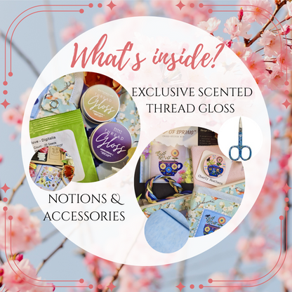 Spring Stitch Box | Quarterly Cross Stitch Subscription Box