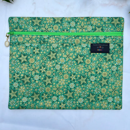 Christmas Project Bag for Cross-stitch & Embroidery