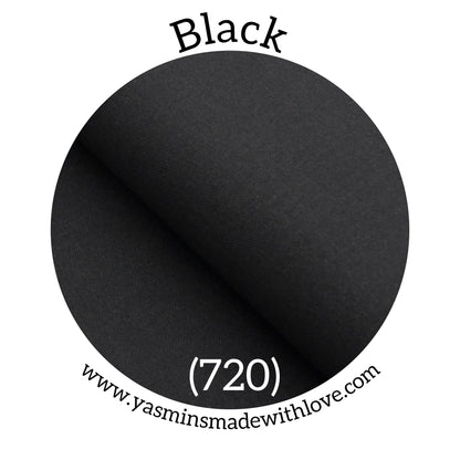 Zweigart 32ct Murano Evenweave – Black (720)