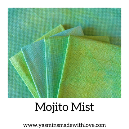 Mojito Mist Hand-Dyed Fabric