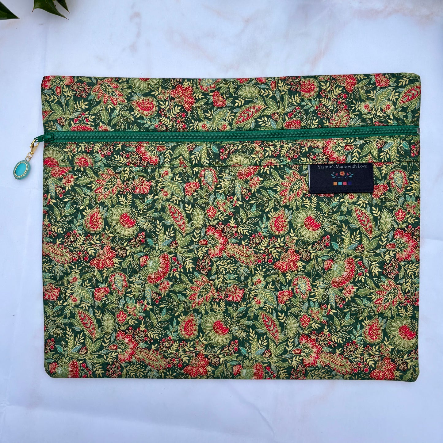 Christmas Project Bag for Cross-stitch & Embroidery