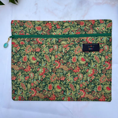 Christmas Project Bag for Cross-stitch & Embroidery