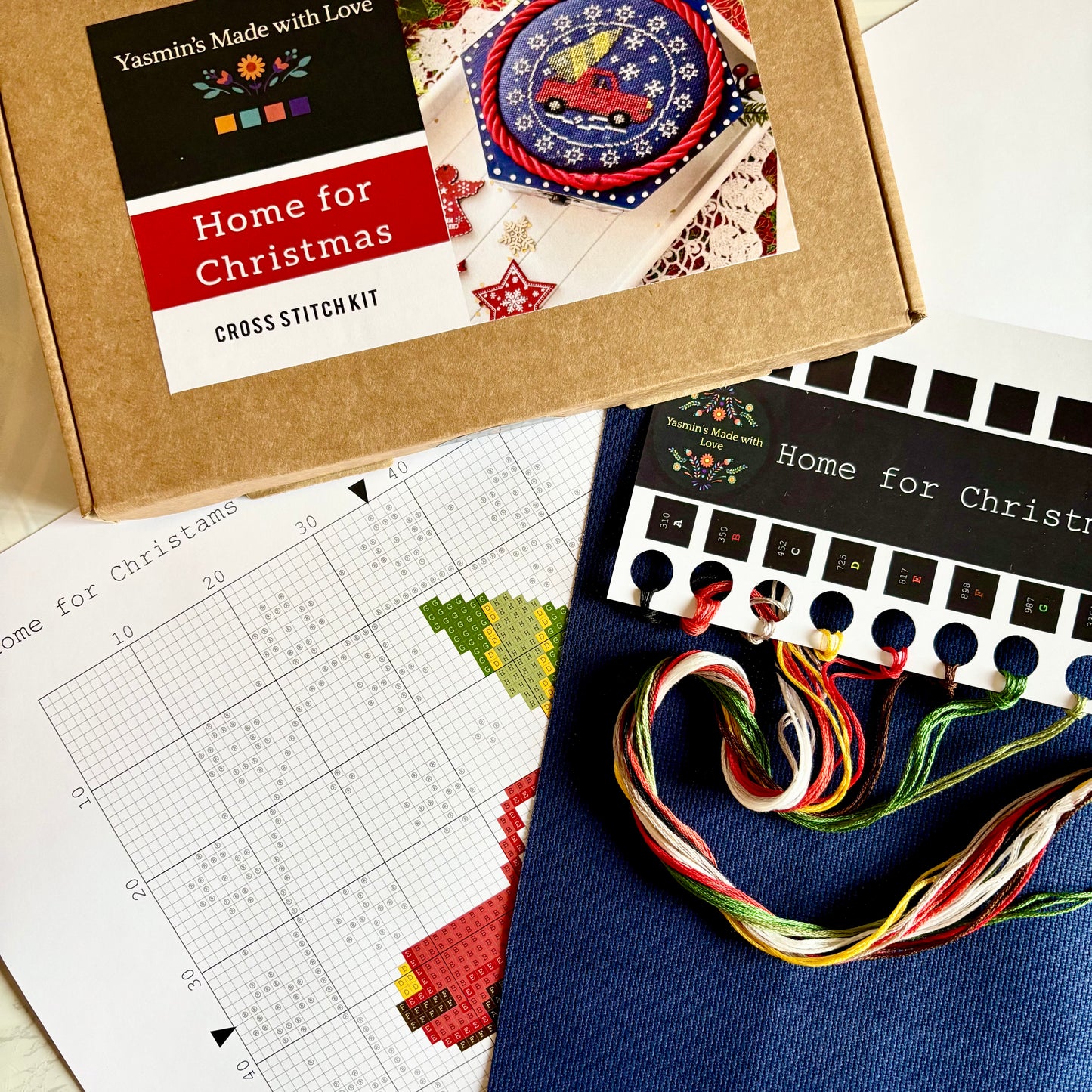 Home for Christmas Cross-stitch Kit
