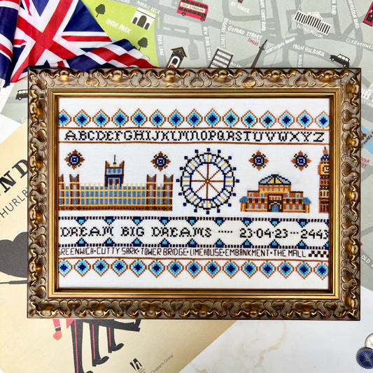 Dream Big Dreams Cross stitch Pattern