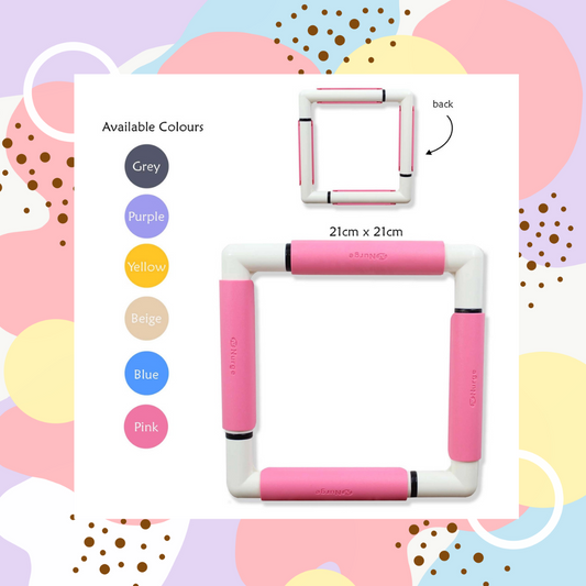 Nurge Embroidery Snap Frame (21cmx21cm)