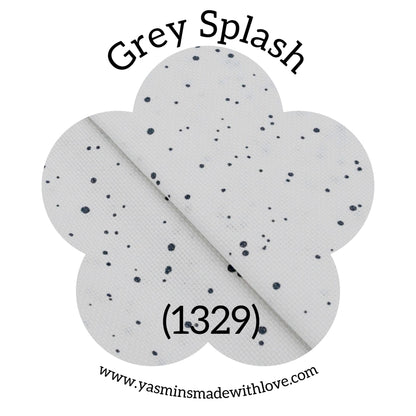 Zweigart 14ct Grey Splash Aida Fabric – 1329