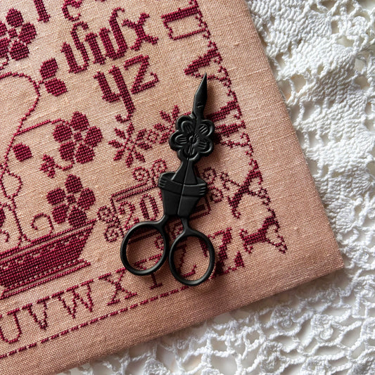 Flower Pot Scissors by Kelmscott Designs