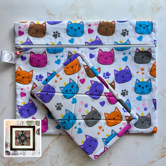 Project Bag for Cross-stich  & Embroidery