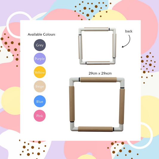 Nurge Embroidery Snap Frame (29cmx29cm)