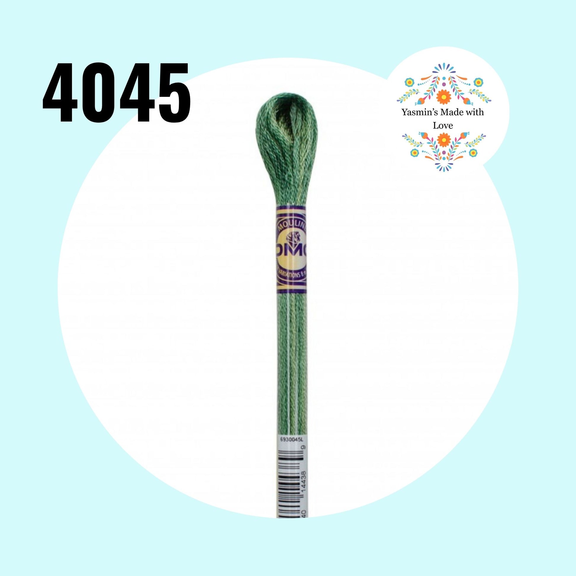DMC 4045 Evergreen Forest – DMC Colour Variations Embroidery Thread