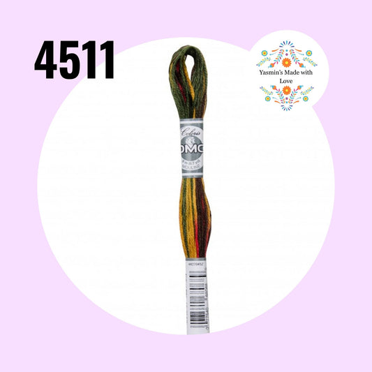 DMC 4511 Ete Indien DMC Coloris Embroidery Thread
