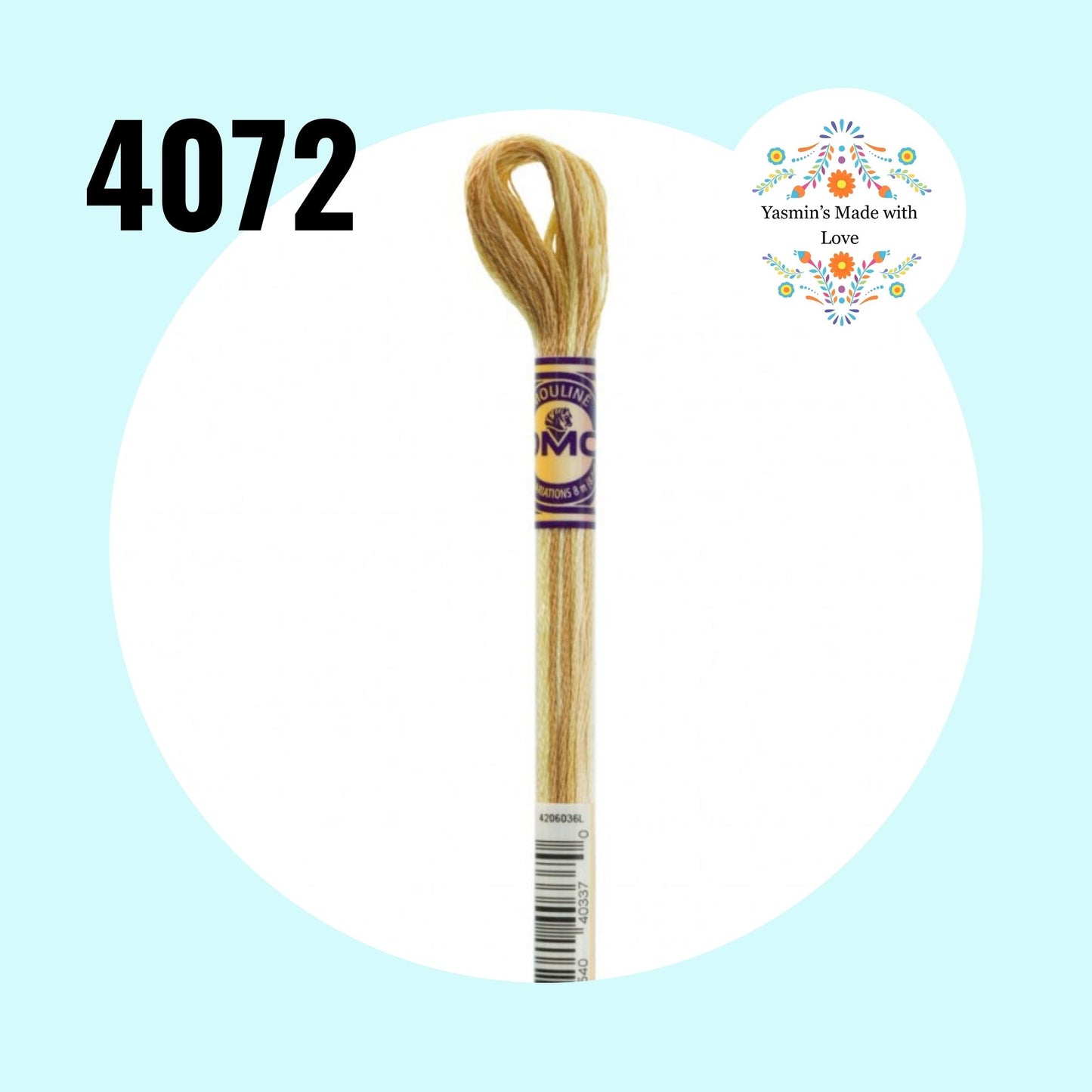 DMC 4072 Toasted Almond – DMC Colour Variations Embroidery Thread