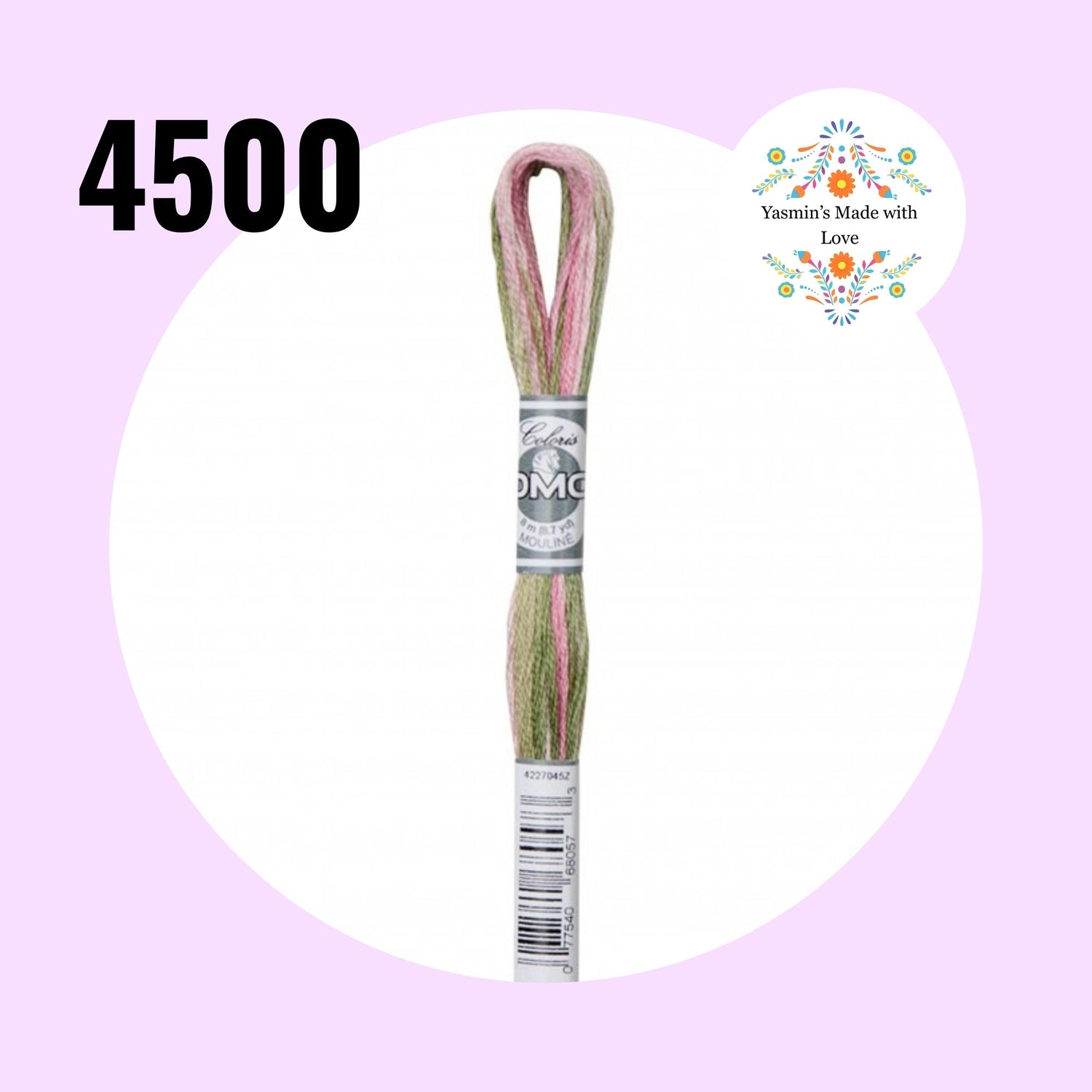 DMC 4500 Ancolie Des Jardins DMC Coloris Embroidery Thread