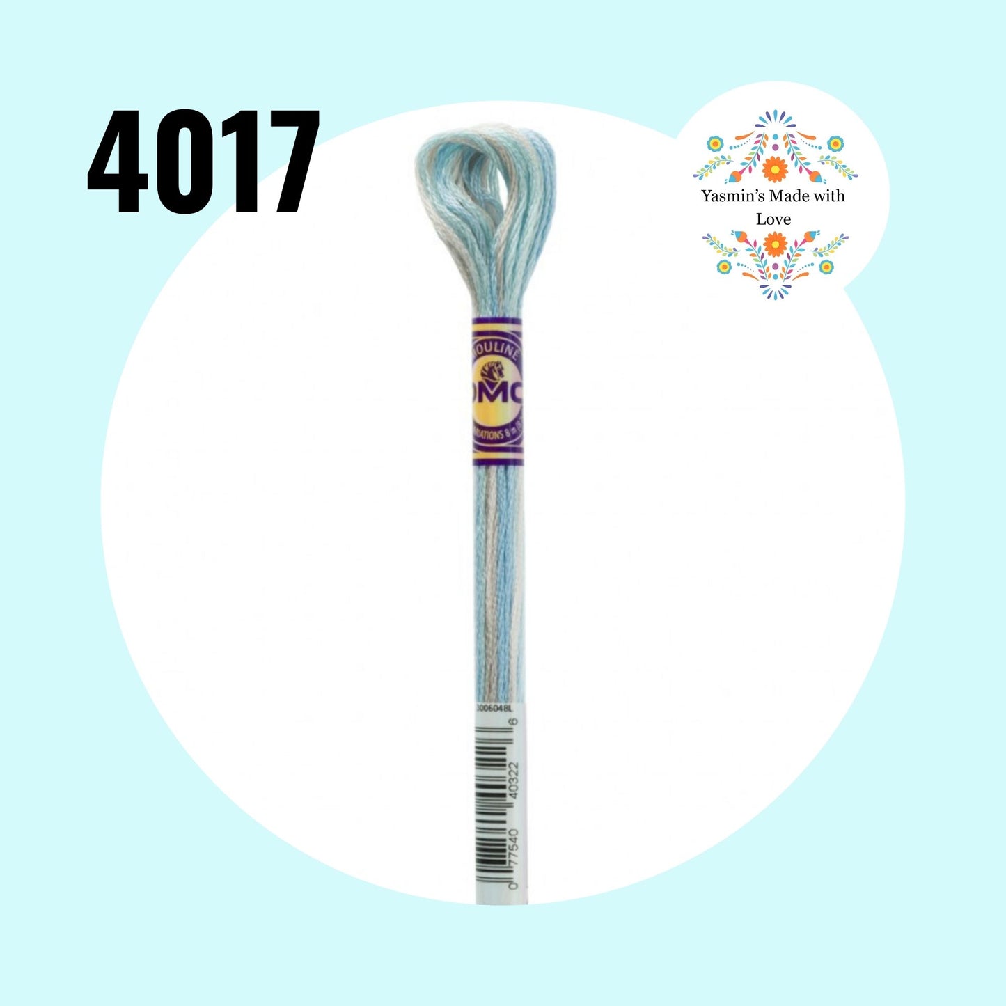 DMC 4017 Polar Ice – DMC Colour Variations Embroidery Thread