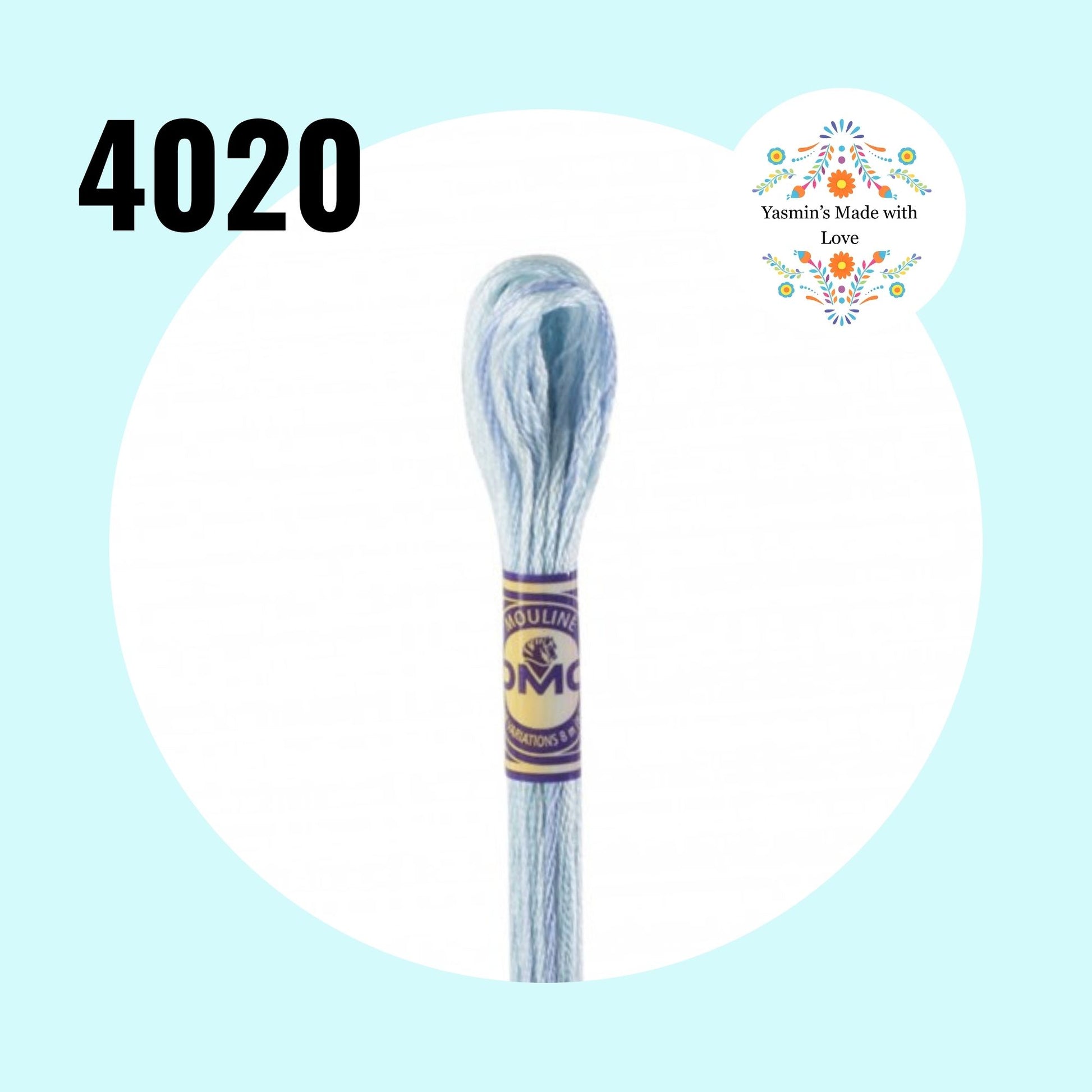 DMC 4020 Tropical Waters – DMC Colour Variations Embroidery Thread