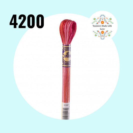 DMC 4200 Wild Fire – DMC Colour Variations Embroidery Thread