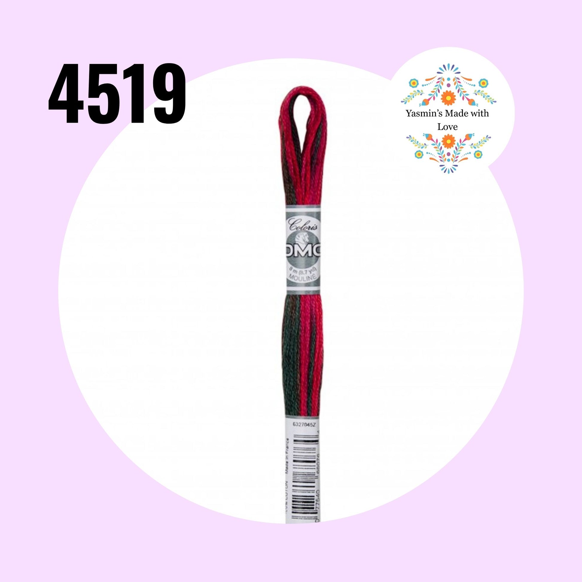 DMC 4519 Jingle Bells DMC Coloris Embroidery Thread