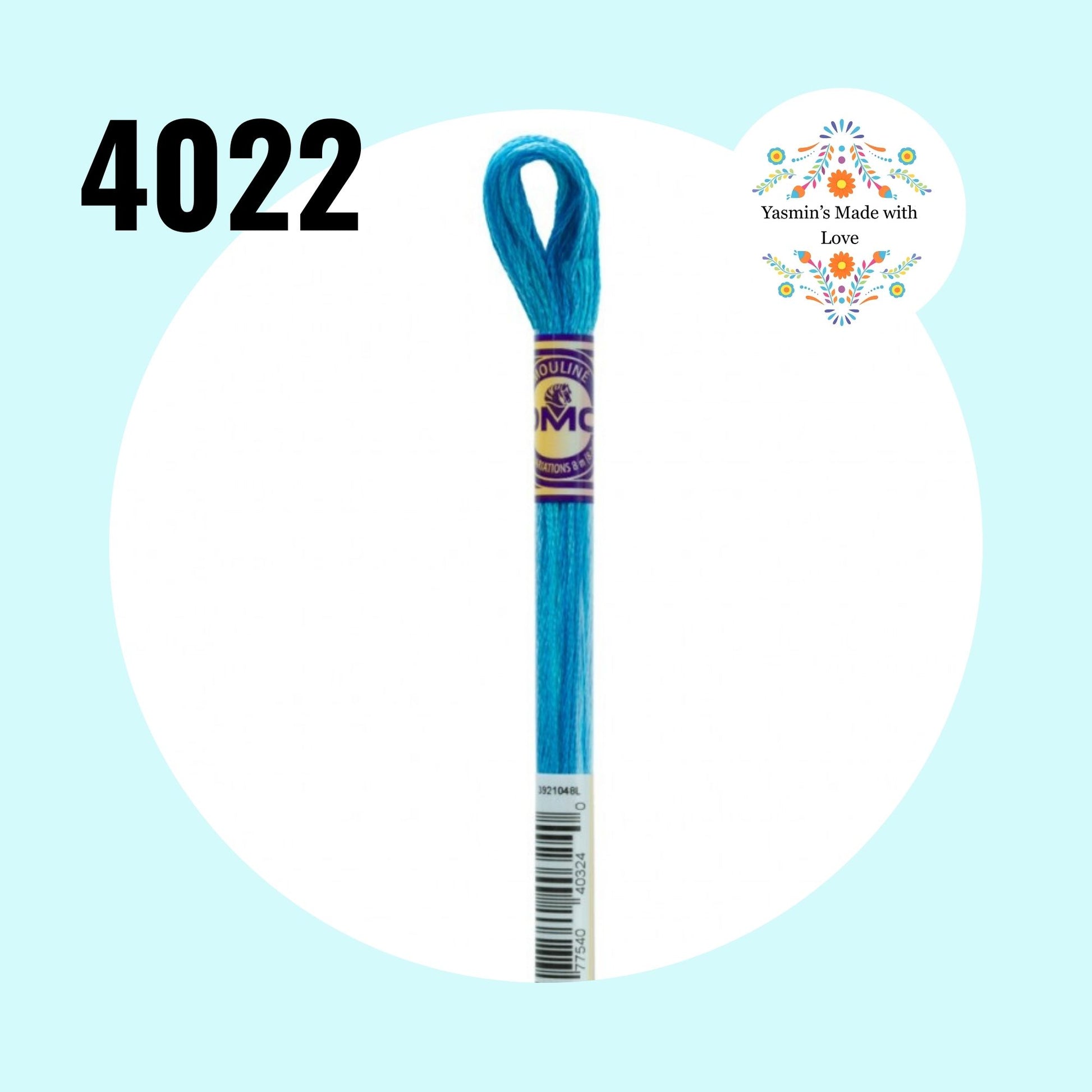 DMC 4022 Mediterranean Sea – DMC Colour Variations Embroidery Thread