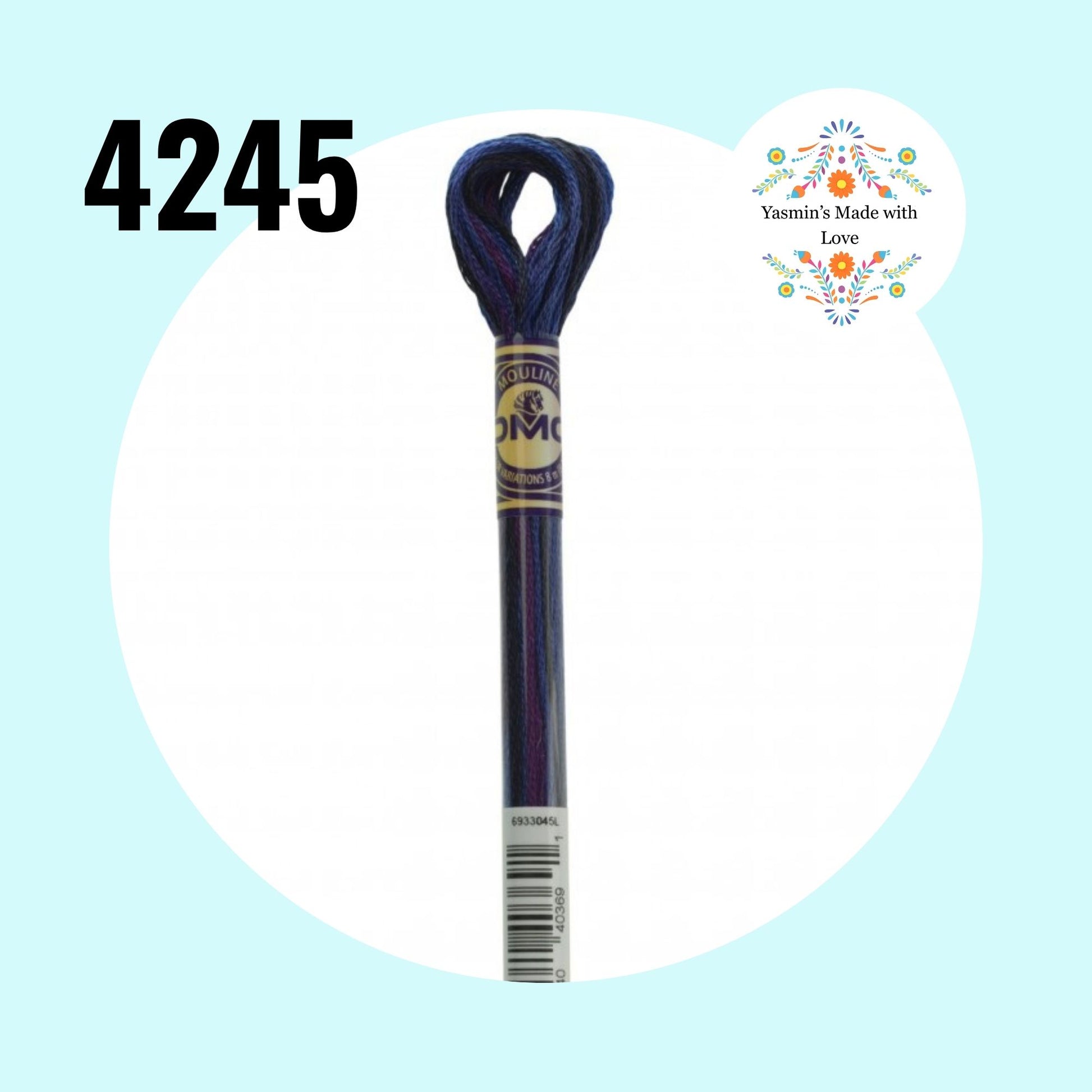 DMC 4245 Mystical Midnight – DMC Colour Variations Embroidery Thread