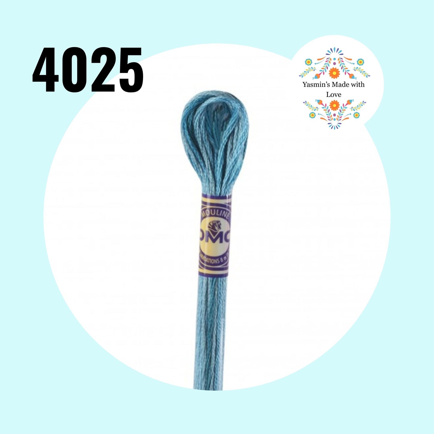 DMC 4025 Caribbean Bay – DMC Colour Variations Embroidery Thread