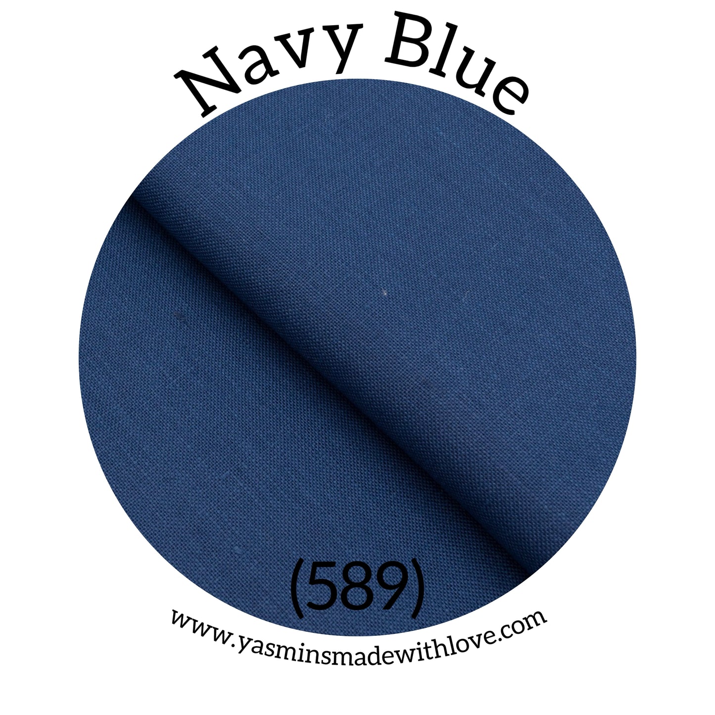 Zweigart 32ct Belfast Linen Evenweave – Navy Blue (589)