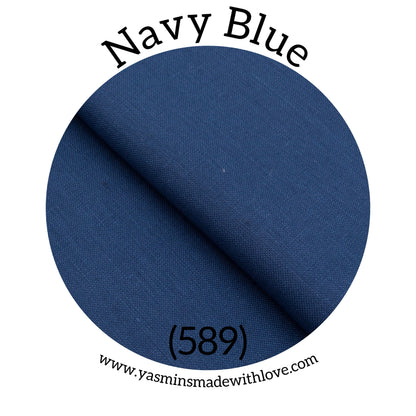 Zweigart 32ct Belfast Linen Evenweave – Navy Blue (589)