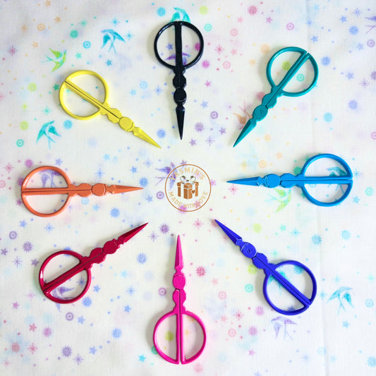Roly Poly Scissors by Kelmscott Designs in vibrant colors